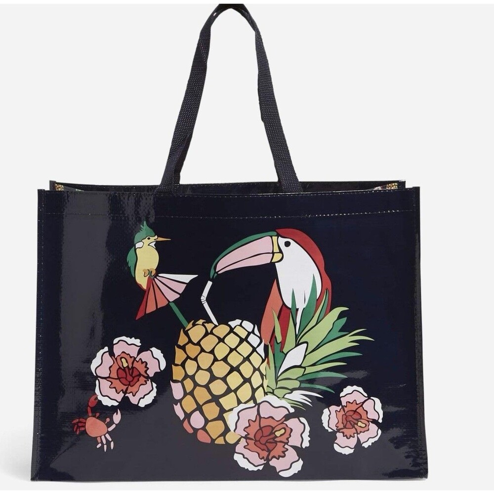 Vera Bradley Authentic Tucan Party Market Travel Tote NWT Carry On Bag